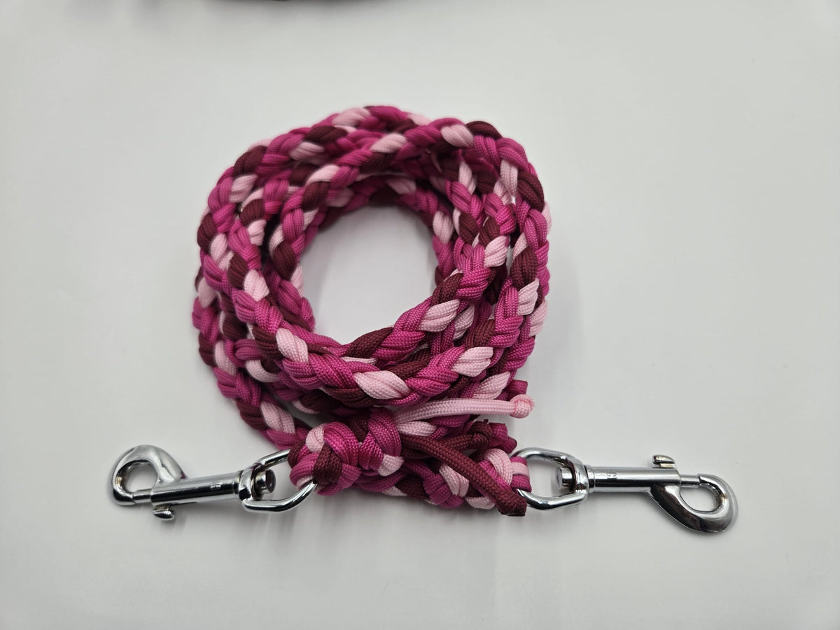 Sofortkauf - Paracord-Leine „Beere & Rosatöne“ – 250 cm