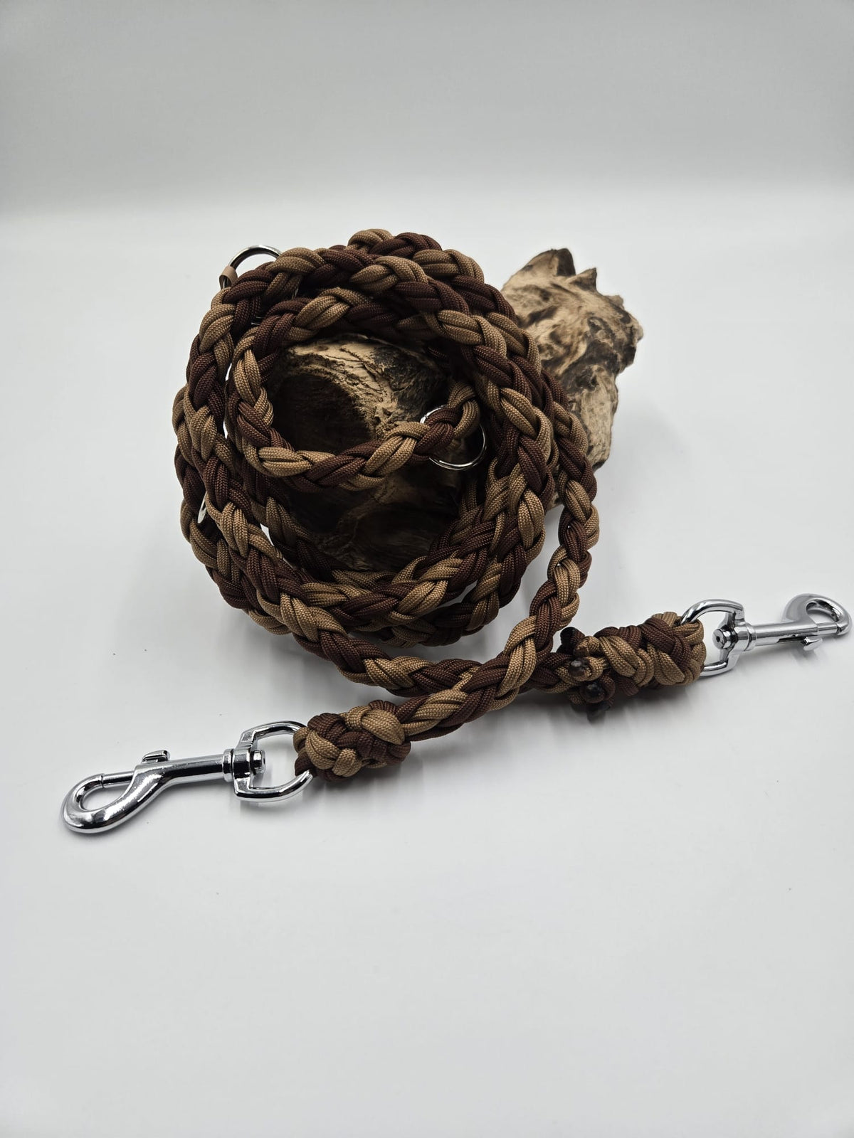 Sofortkauf - Paracord-Leine „Brauntöne“ – 230cm
