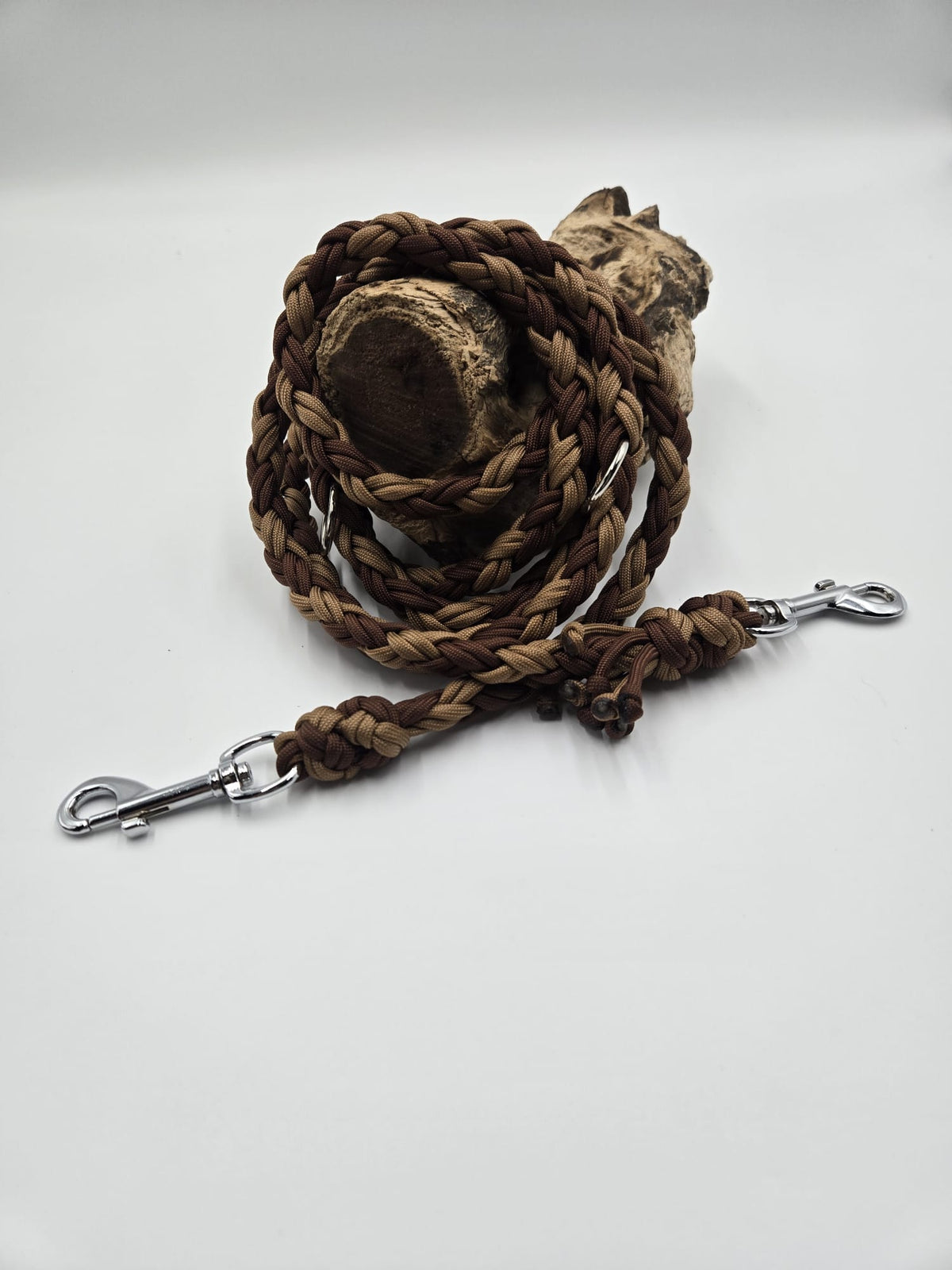 Sofortkauf - Paracord-Leine „Brauntöne“ – 230cm