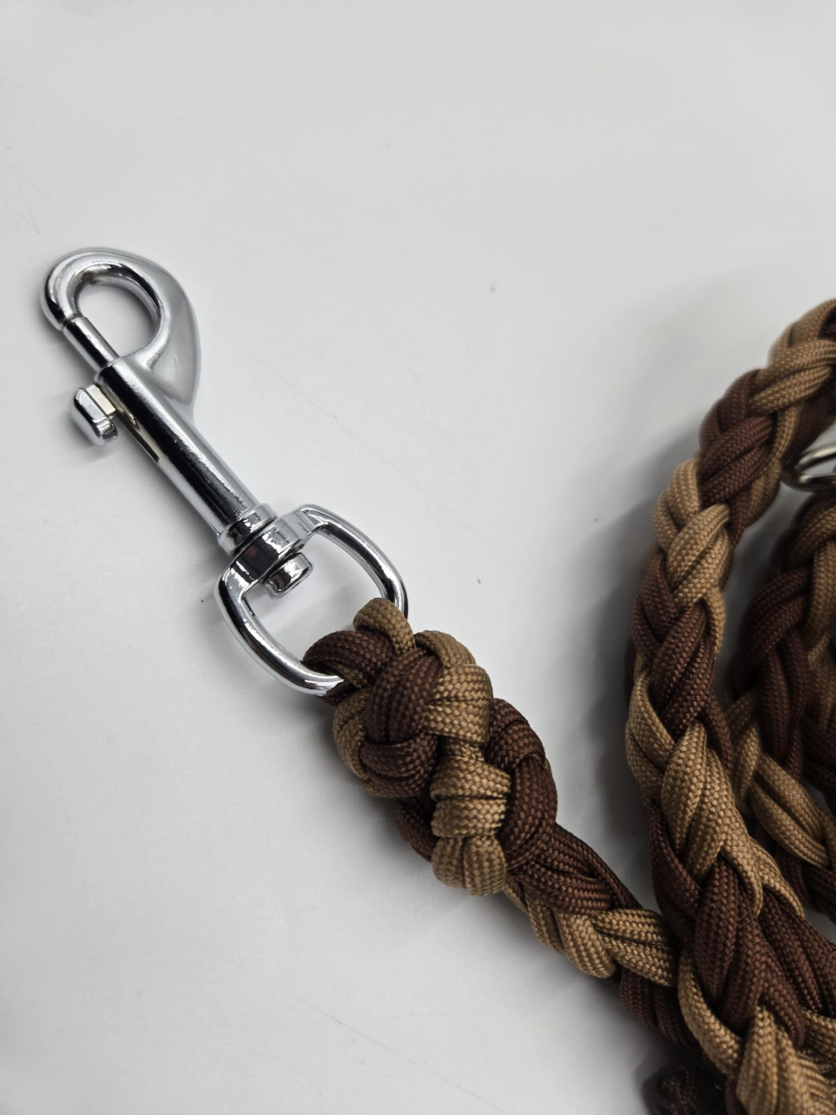 Sofortkauf - Paracord-Leine „Brauntöne“ – 230cm