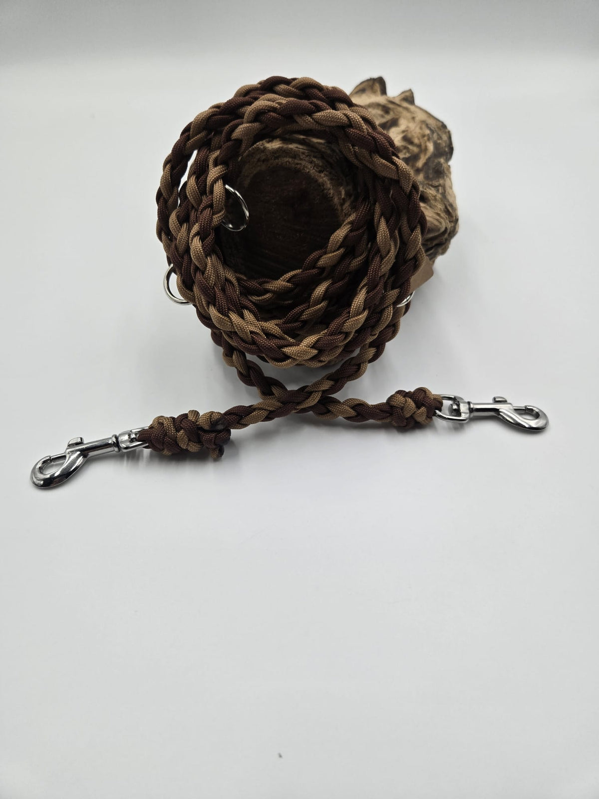 Sofortkauf - Paracord-Leine „Brauntöne“ – 280 cm