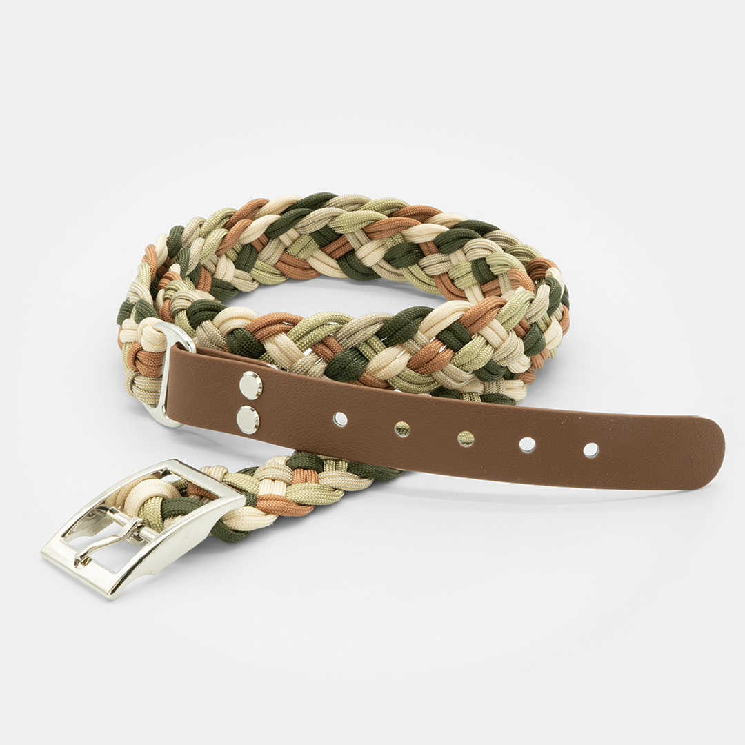 Gürtel aus Paracord mit Biothane
