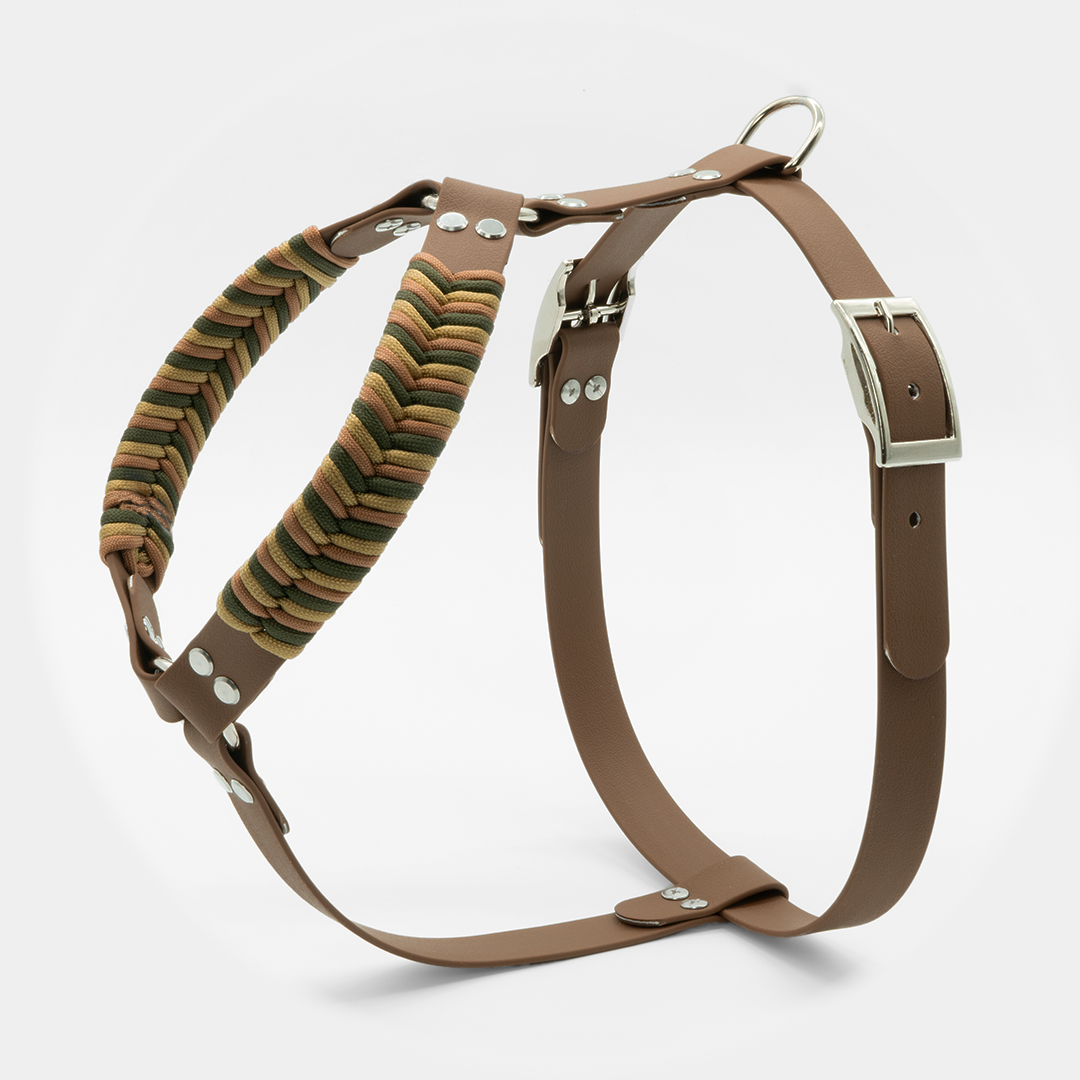 Geschirr aus Biothane mit Paracord
